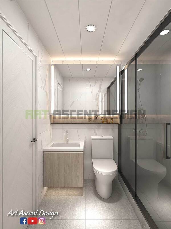 將軍澳中心浴室裝修設計1